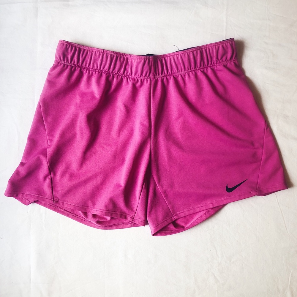 Nike Dri-Fit Pink Athletic Shorts Size S